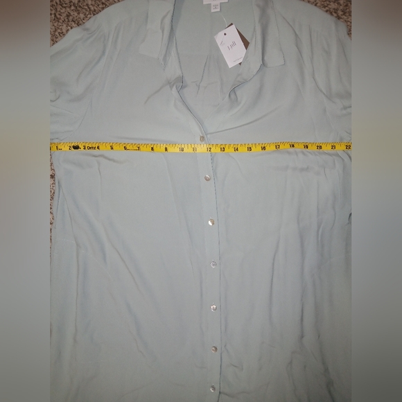 NWT Womens J.Jill button down blouse - Picture 5 of 9